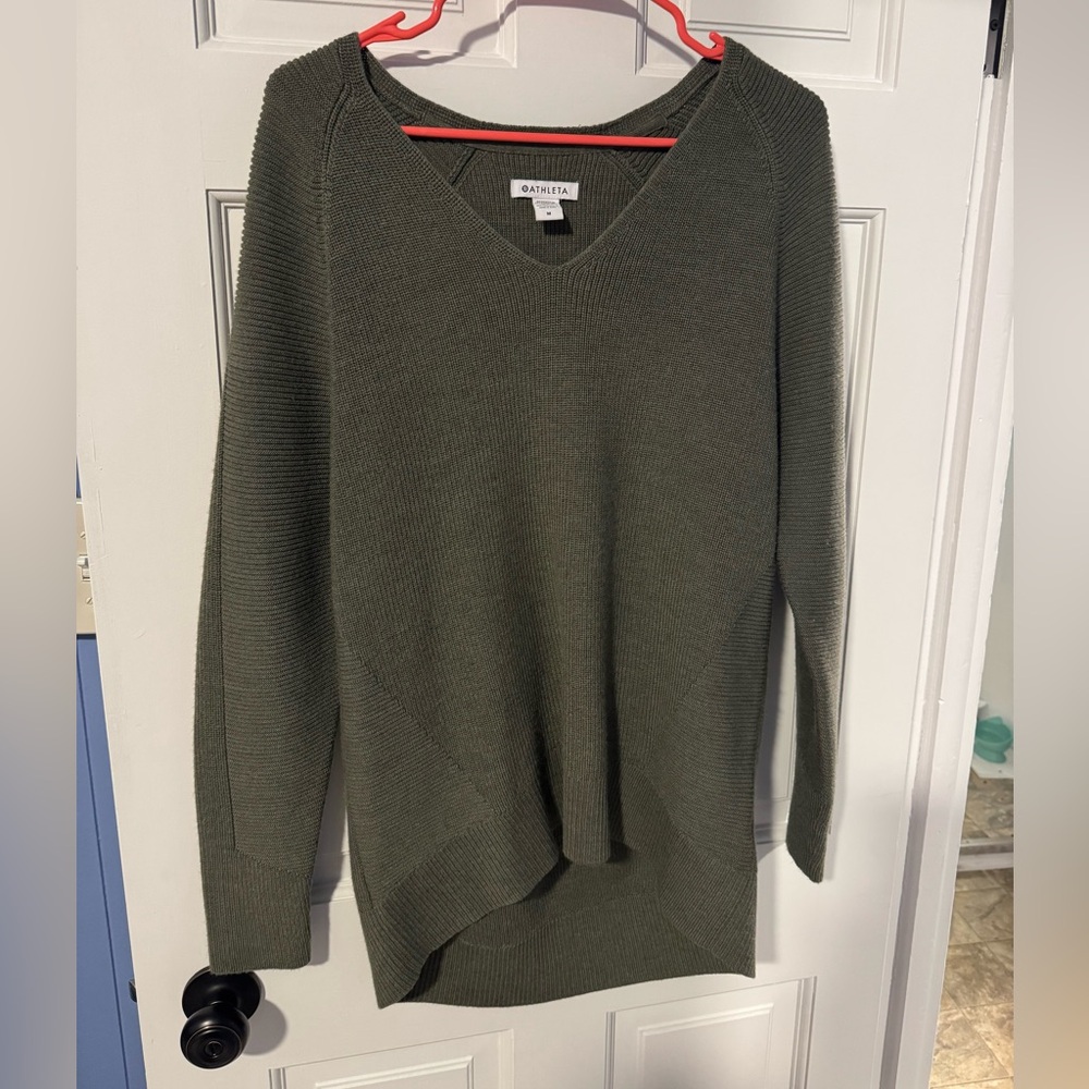 Athleta Hanover v-neck sweater
